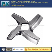 Customized high precision casting steel pump impeller